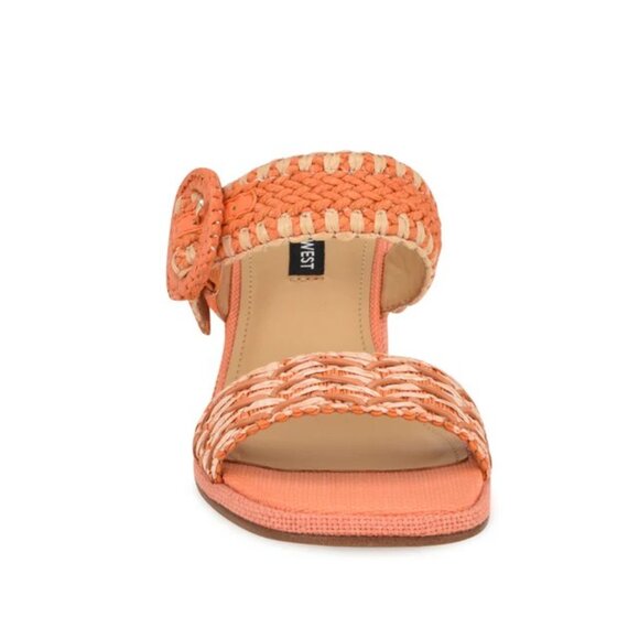 Nine West Emerey Woven Slide Sandals - Picture 2 of 5